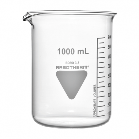 Beaker 2000ml, Low Form Rasotherm®